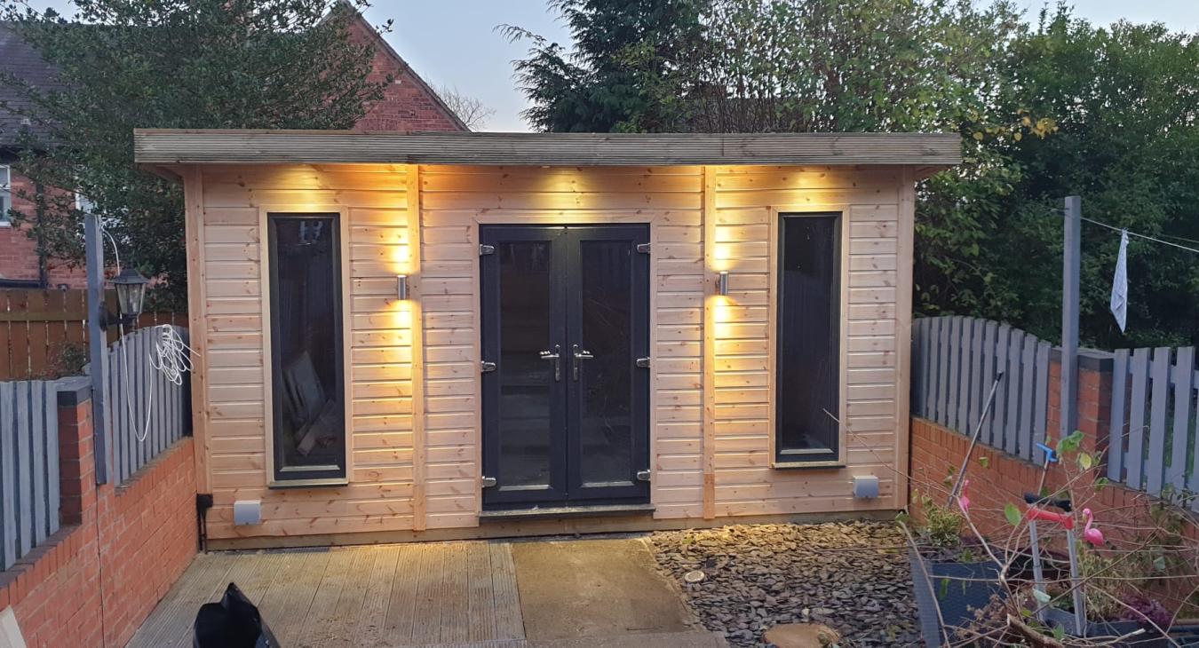 Garden lighting design & installation in Rotherham