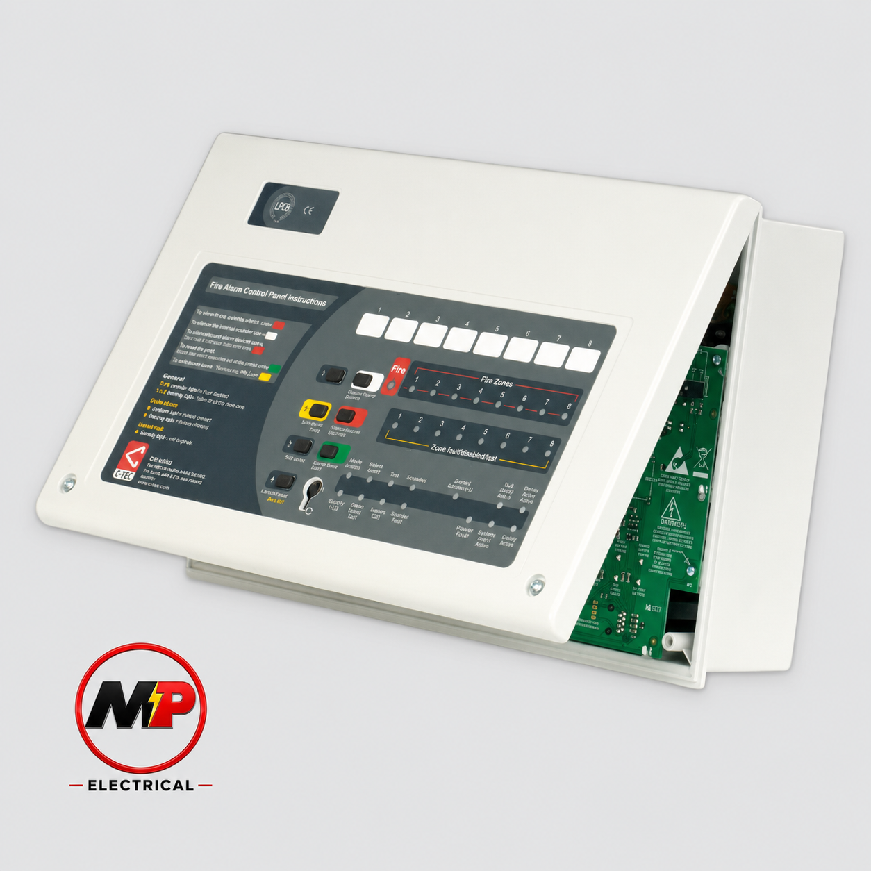 Fire alarm system installation by MP Electrical in South Yorkshire